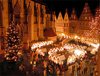 St. Matthias Bruderschaft besucht Weihnachtsmärkte in Münster